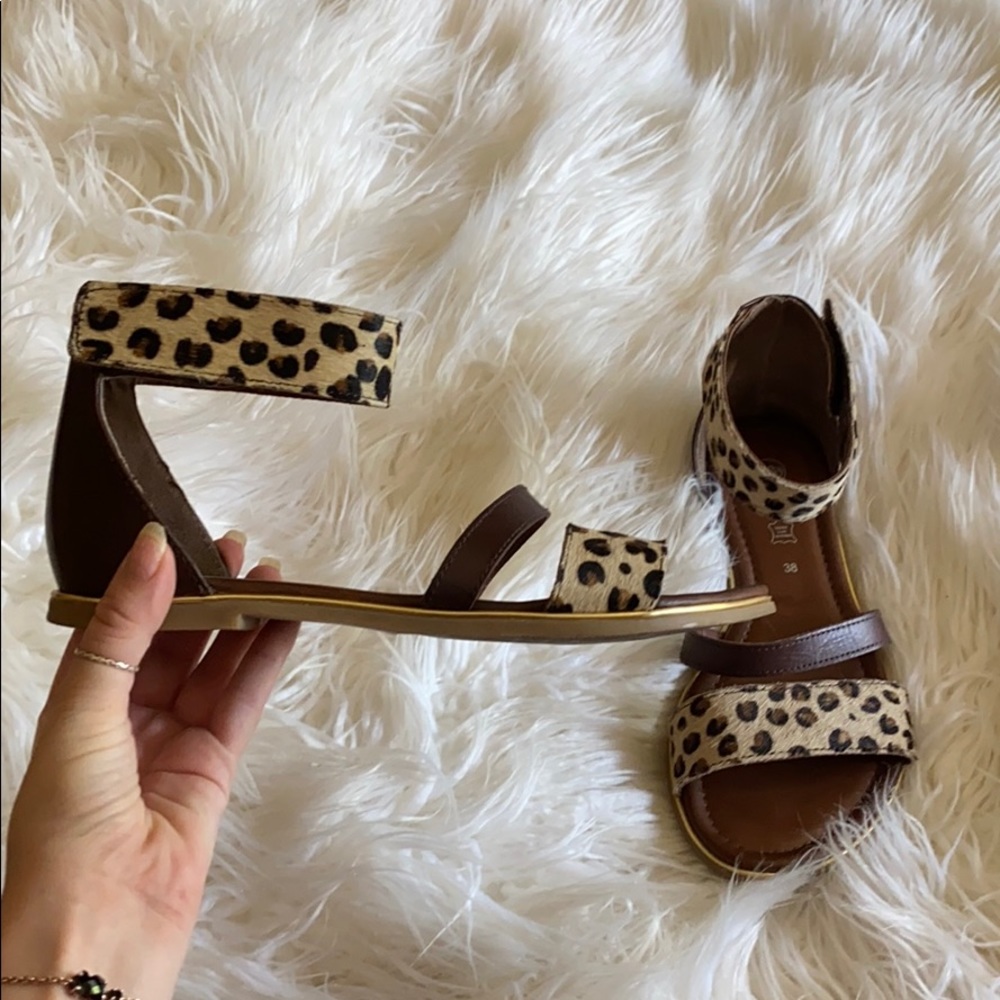 Salamander Cheetah Sandals